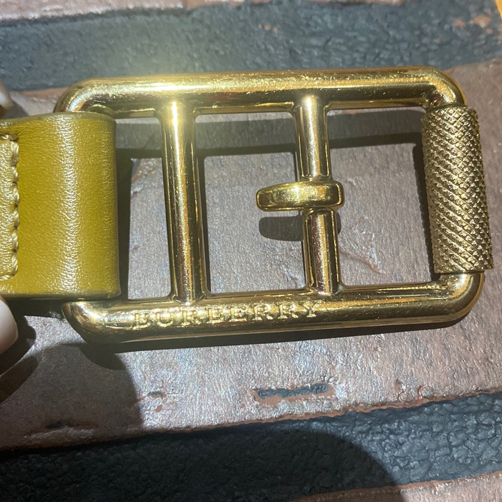 Vintage Burberry Belt